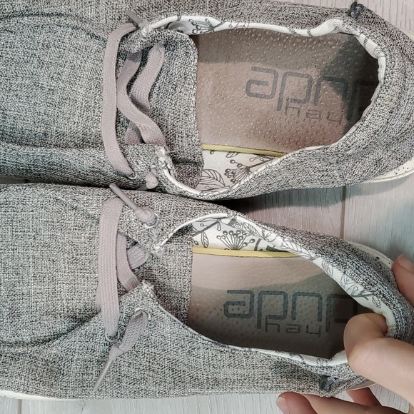 Hey Dude Womens Wendy L Linen Iron Loafer Slip on shoes sz 11 - Picture 12 of 12